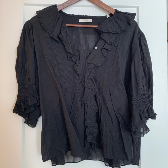 Doen Tops - Doen Henri Top black XXL